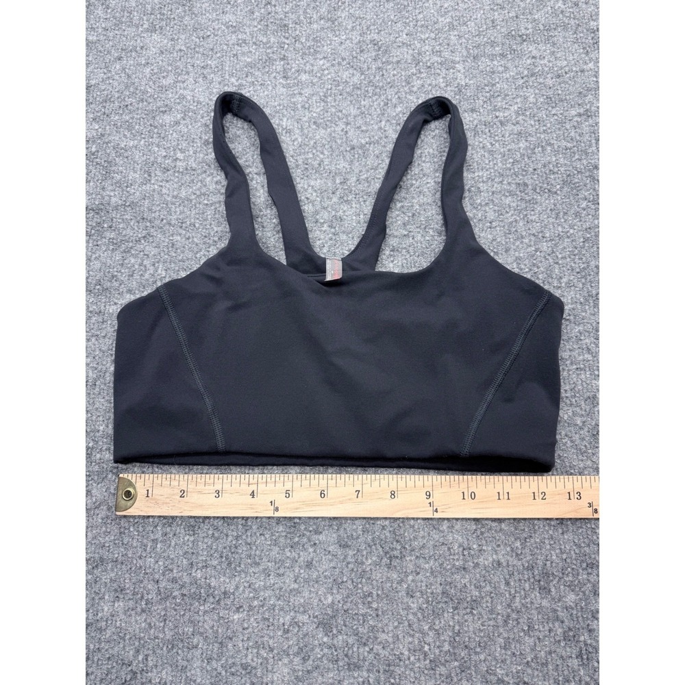 Free People Movement Womens Black Double Strap Racerback Sports Bra Size Small - Picture 4 of 5